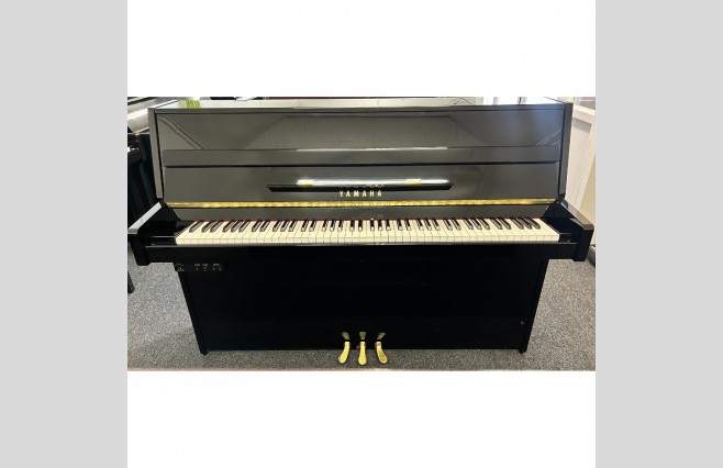 Yamaha Gloss Mahogany B1 Upright Piano with SG1 Silent System, Used - All Inclusive Premium Package (SN:J27191799) - Image 1